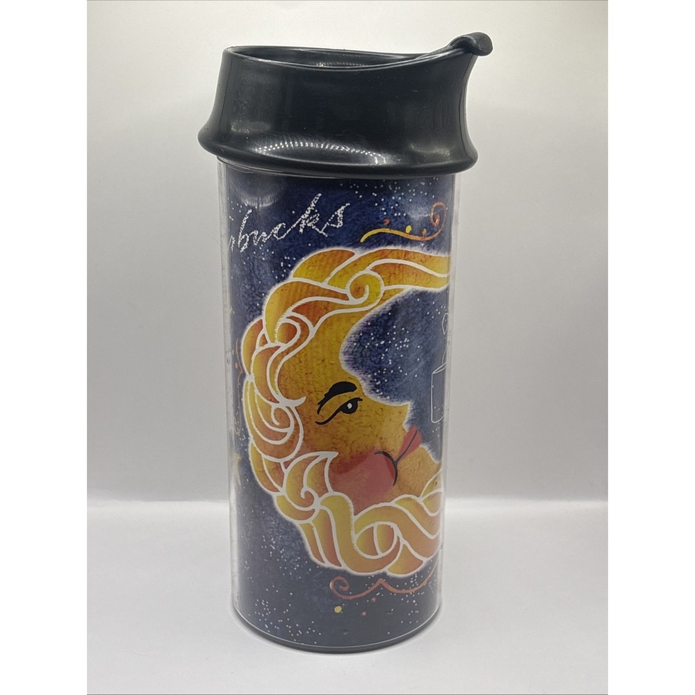 VTG 2001‎ Starbucks Celestial Moon Coffee Travel Mug Tumbler 12 Oz RARE